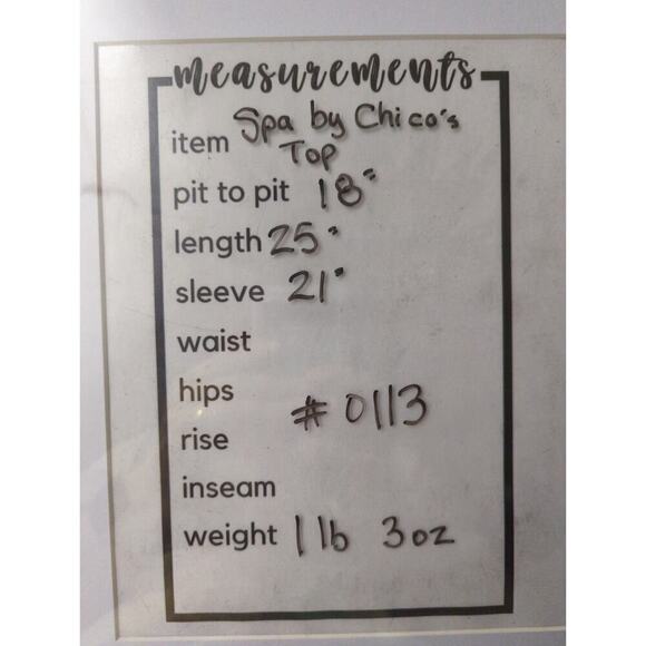 Spa By Chico's Sweatshirt Woman's Small Gray Full Zip Raw Hem Athletic - Picture 11 of 12